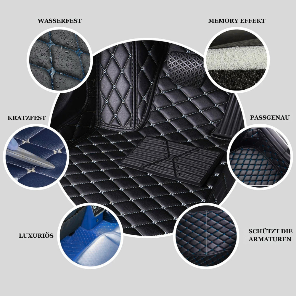 AutoLux Atelier® Diamant-Gesteppte Präzisionsmatten